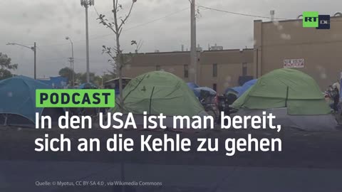 In den USA ist man bereit, sich an die Kehle zu gehen