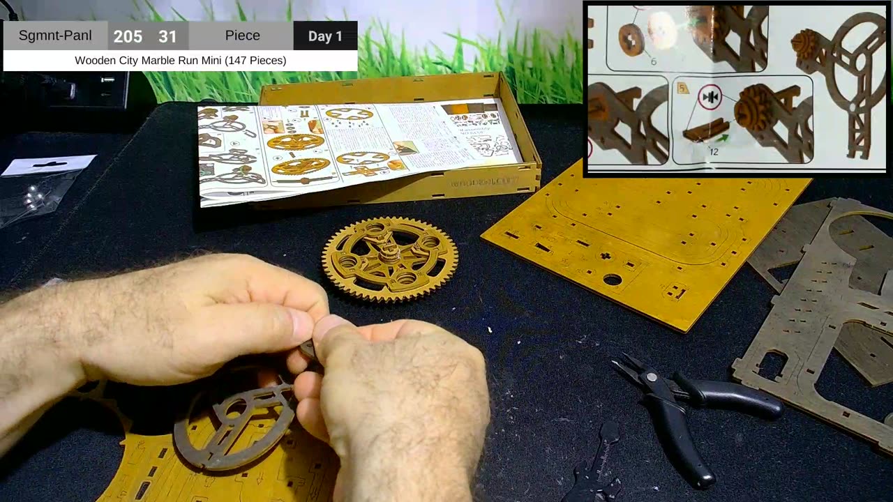 Wooden City Marble Run Mini - Just Rest Your Eyes (JRYE#457)
