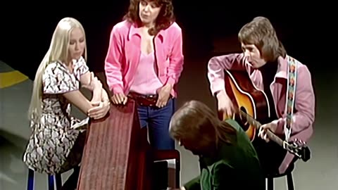 ABBA - People Need Love (Broadcast 30.04.1972) (Upscaled) UHD 4K