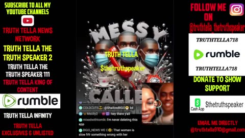 MESSY CALLER BEEF FAMGONATURAL DROPS HER MC FAMILY BADGE