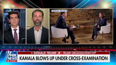 Don Jr. on Kamala’s Interview: "Desperation from a Desperate Person—She Became Unhinged!"