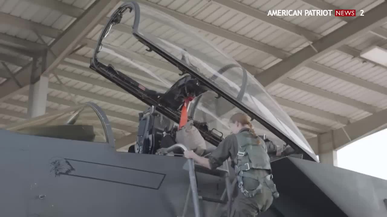 Female Fighter Pilots Fly F-15 Strike Eagle, U.S. Air Force