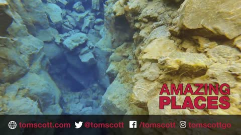 Swimming between two continents, debunked