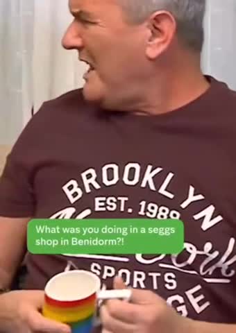 It’s funny because it’s crooked