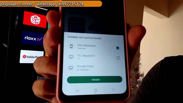 Como Baixar Apps da PLAYSTORE na Tv Android Usando o Celular