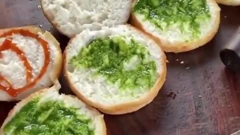 Person Prepares Indian Style Burgers