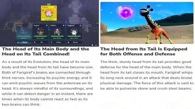 Gamefreak's hidden new Pokemon & Farigiraf...