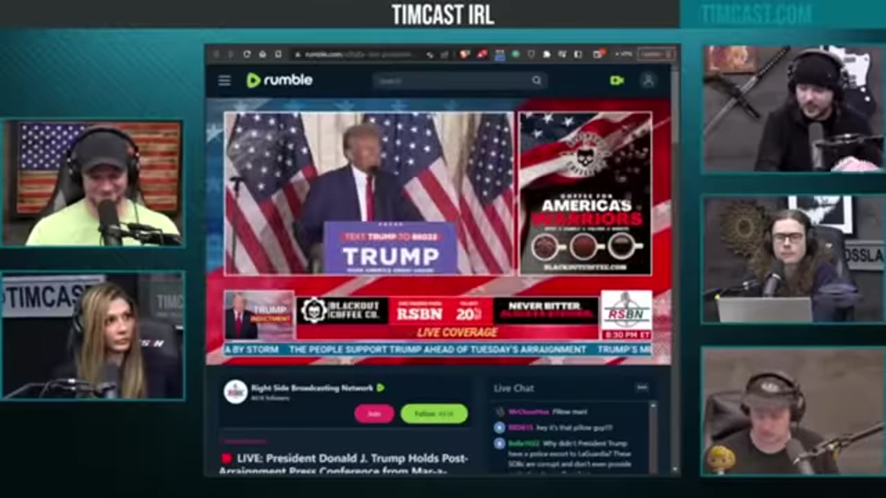 Donald Trump Delivers Speech Addressing Indictment & Arrest.
