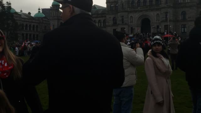 Victoria BC legislature Jan 29 2022