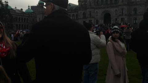 Victoria BC legislature Jan 29 2022