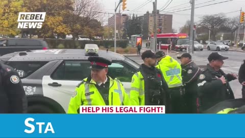 David Menzies Arrested Again For Being a Proud Canadian