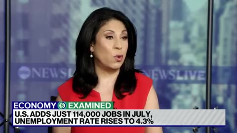 US added 114,000 jobs in July as unemployment rate rises to 4.3_