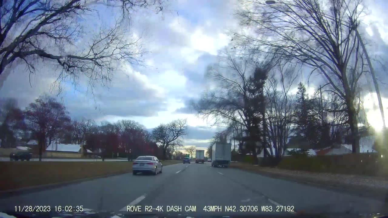 Roundtrip Drive From Levagood Neighborhood; To TLC Pharmacy, Telegraph Rd, Dearborn, MI, 11/28/23