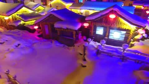 Nocturnal snow