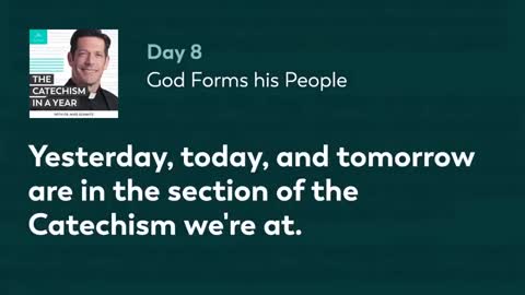 Day 8: God Forms his People — The Catechism in a Year (with Fr. Mike Schmitz)