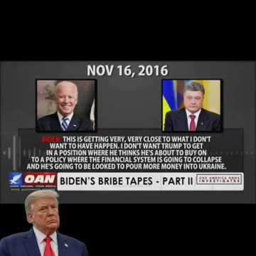 BREAKING NEWS:Joe Biden money laundering recorded.