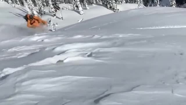 Skiing on the weekend