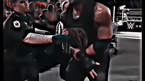 Roman Reigns on fire😠🔥|| power attitude~😈