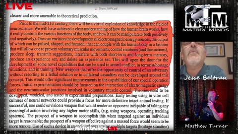 They Tried to Silence Us: Jesse Beltran on Havana Syndrome & Covert Technologies | The Matrix Minds