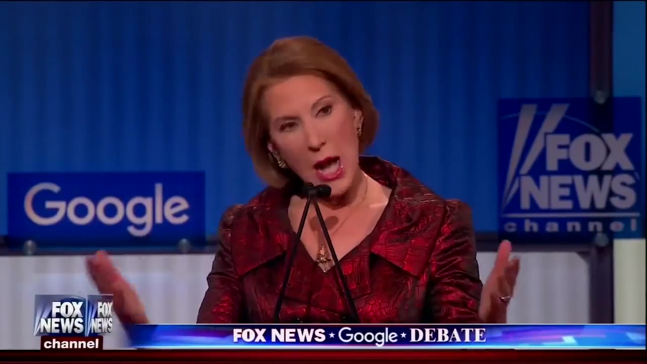 Carley Fiorina on Hillary Clinton