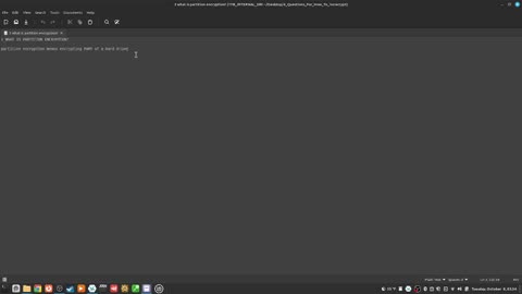 19_what is partition encryption?