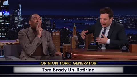 Wheel of Opinions with Stephen A. Smith | The Tonight Show Starring Jimmy Fallon