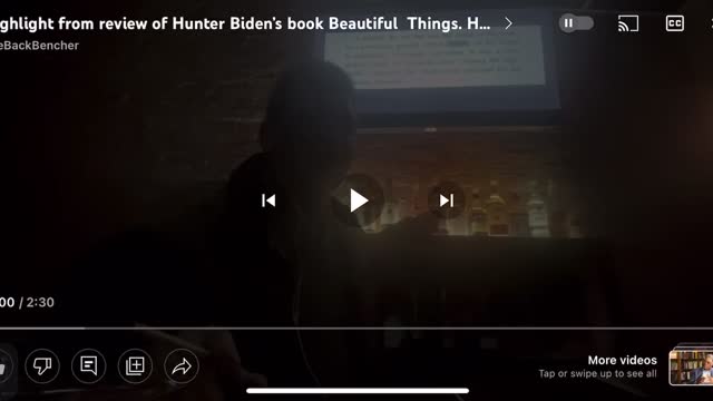 Hunter Biden inadvertently admits he worked for a corrupt company.