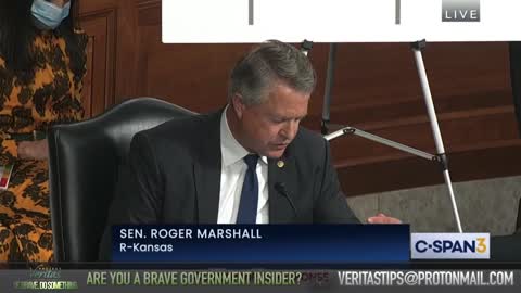Sen Marshall demands Fauci release gain of function records Jan 11 2022