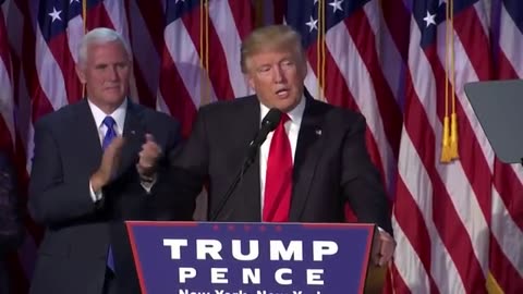 Donald Trump's victory speech