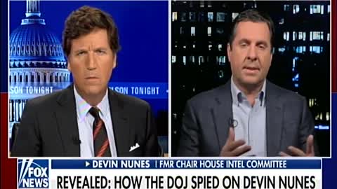 Tucker Carlson Exposes FBI/DOJ Spying on Members of Congress
