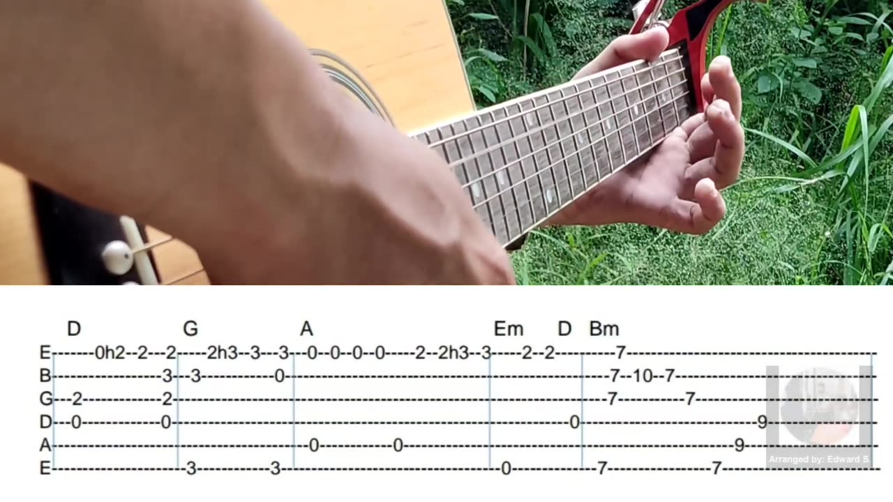 Lord I Offer My Life - Guitar Fingerstyle with Tabs and Chords