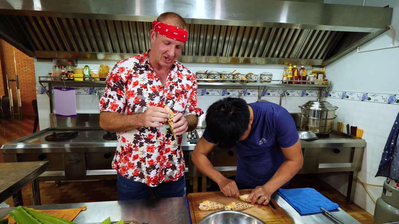 Eating Rare Giant Sea Snails 2.0!!! Never Filmed Before!!