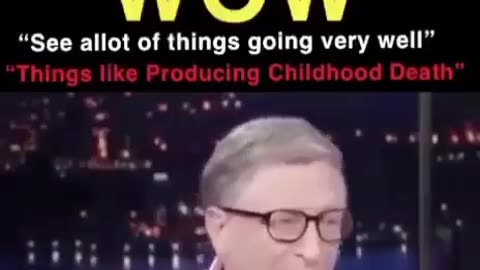 William Gates speaks...
