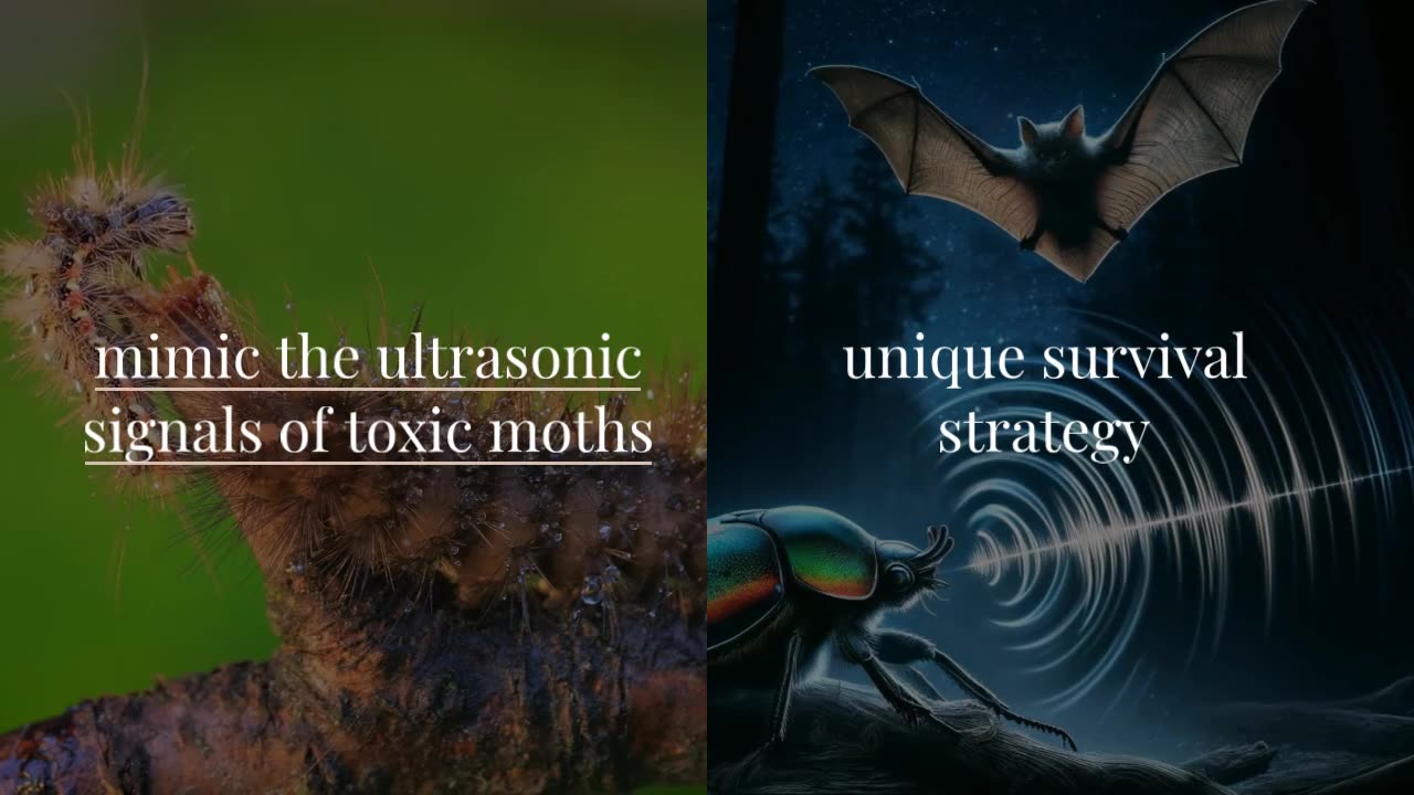 Ultrasonic Illusions: How Tiger Beetles Use Mimicry to Outsmart Bats