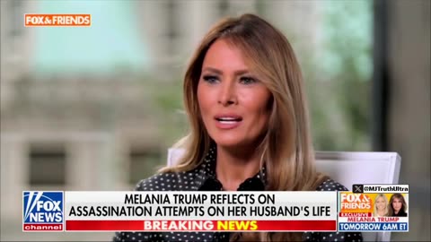 Melania’s first interview in a while discusses the assassination attempts on her Husband…