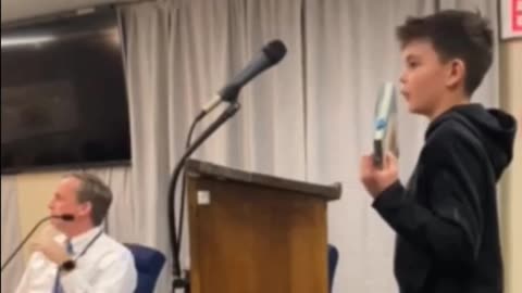 11 yr old sixth grader reads a sexually explicit book 'Nick and Charlie' to the school board