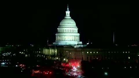 A lot of police sirens outside capitol