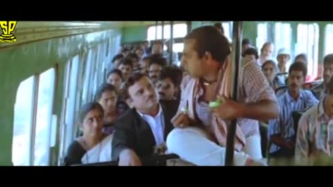 Brahmanandam and AVS Comedy Bus Scene | Dharmachakram Movie | Venaktesh | Prema | Ramya Krishna