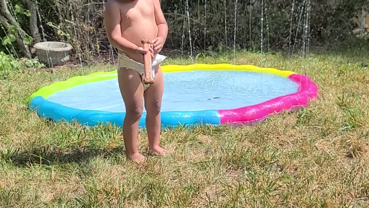Playing outside