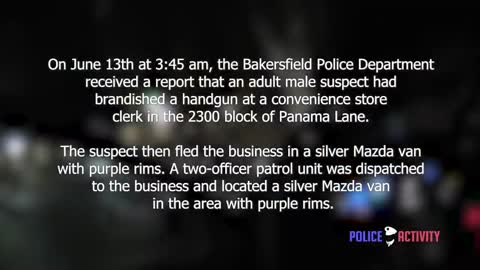 Bodycam Footage Captures Shootout Between Bakersfield Police Officers And Suspect