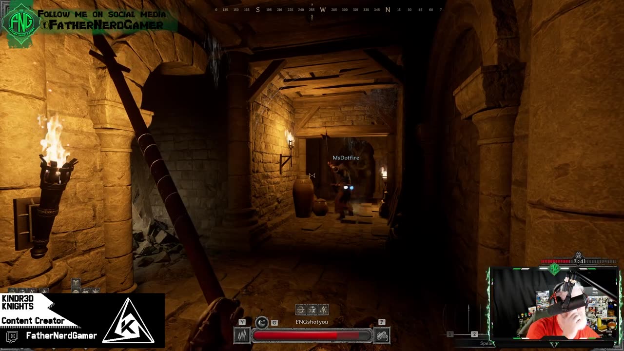 KN3 Creator We go live teaching the 3rd oldest to WizHard! Dark and Darker!