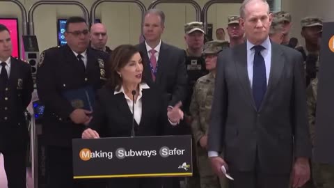 Hochul Speechless as Reporter Debunks 'Safer Subways' Claim with Stats