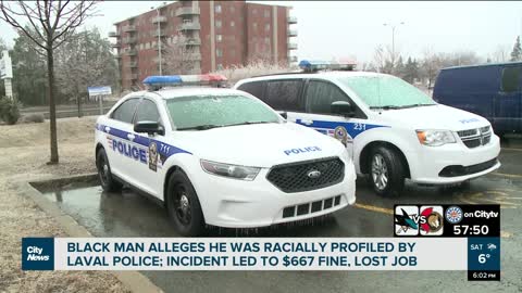 Black man alleges racial profiling by Laval police