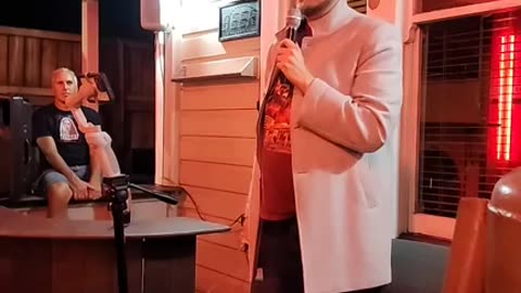 Farewell Jacinda! Vinny Eastwood Performs Ja Ja Jacinda and a stand up comedy set