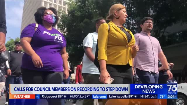 Resign council members for racist remarks