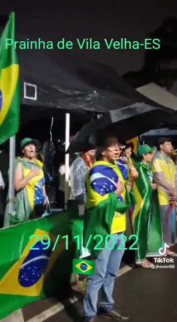 brasil protesting day & night against election