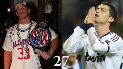 john cena vs ronaldo