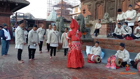 Sutha Maju, Nyatabhulu Ajima Jatra, 12 Barsa Jatra, Patan, Lalitipur, 2080, Day 2