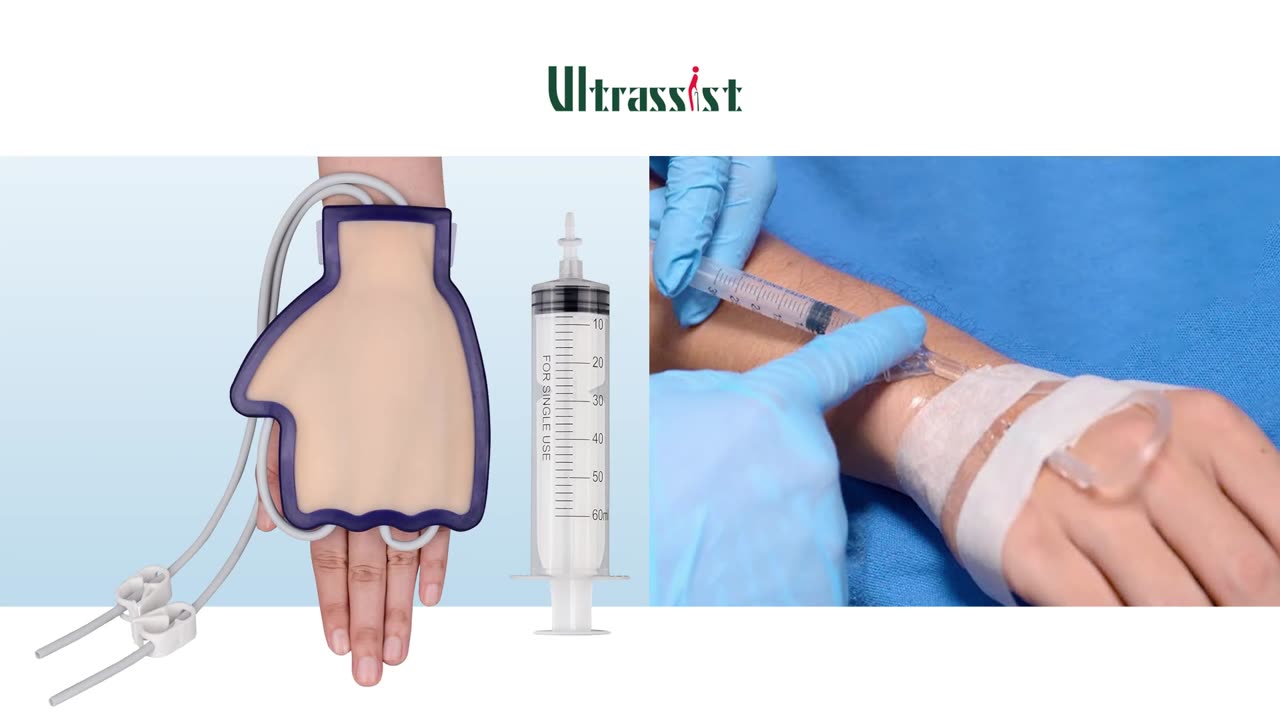 Ultrassist Wearable IV Trainer Kit for Venipuncture and Phlebotomy Practice