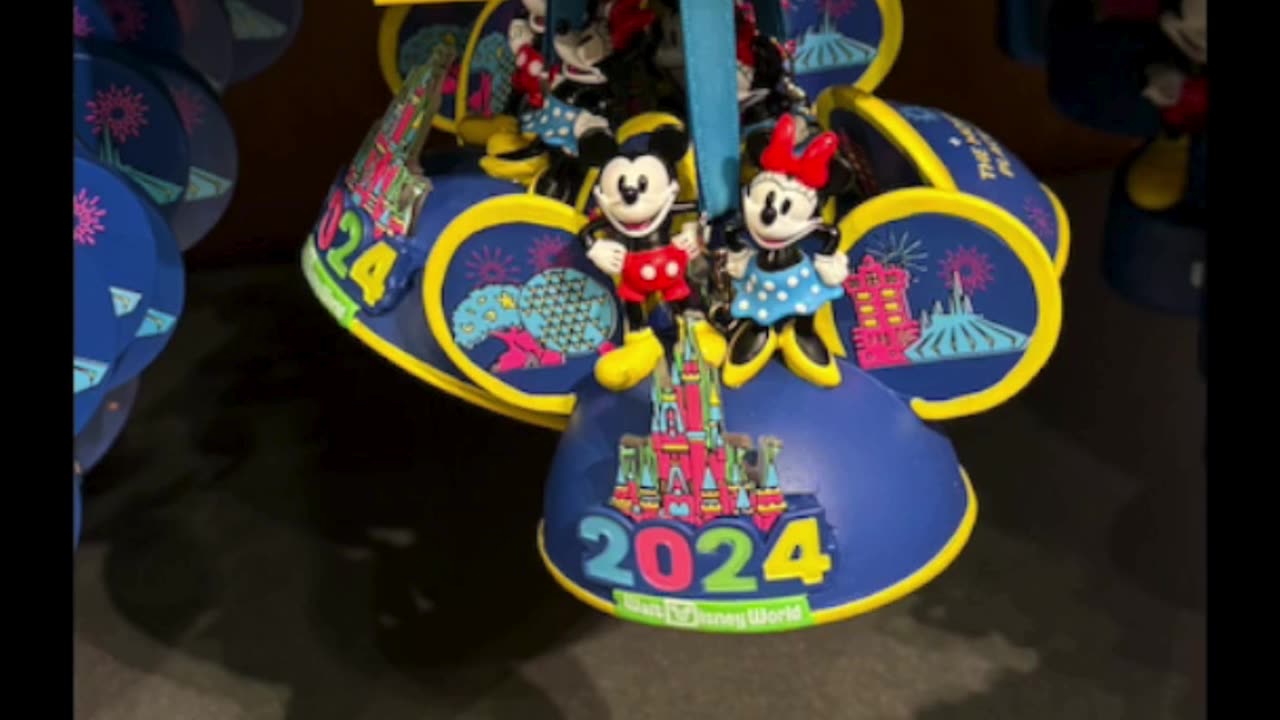 Disney Parks 2024 Mickey Mouse Ears Hat Ornament #shorts